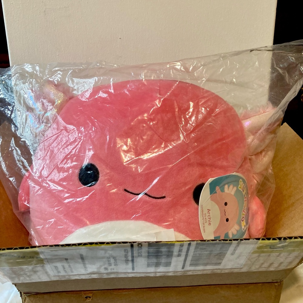 12 inch Axolotl “Archie” Squishmallow